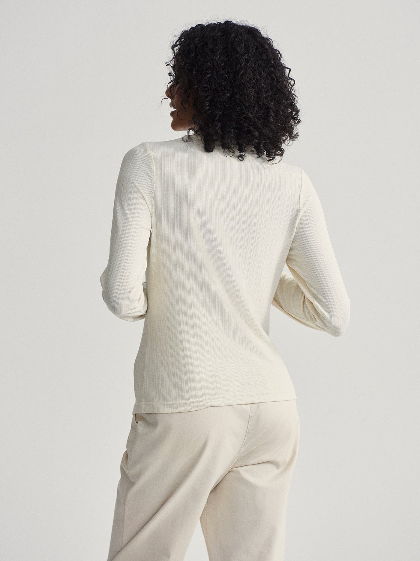 Varley Birch Astrid Fitted Long Sleeve Tee