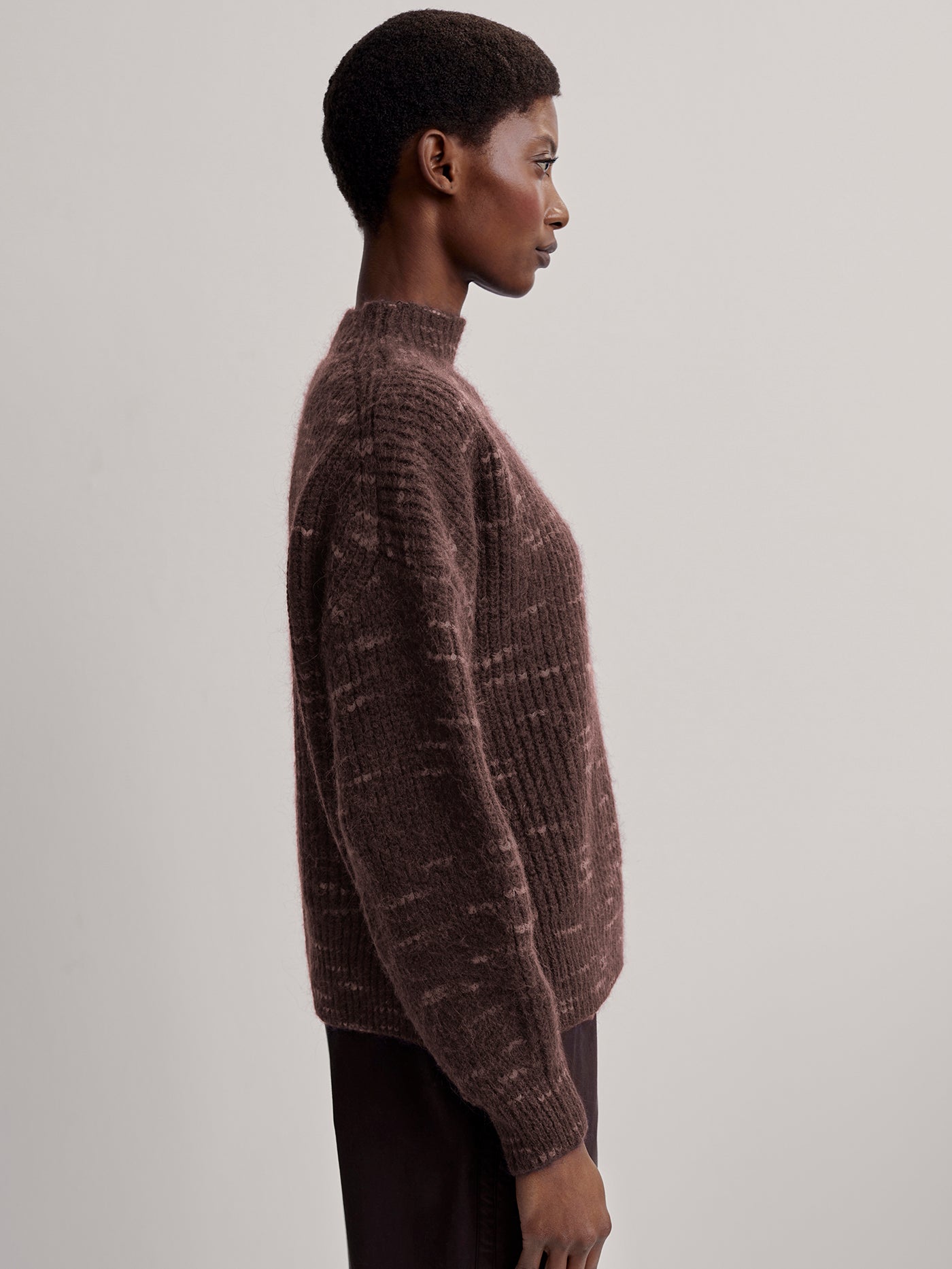 Varley Coffee Bean/ Pale Mauve Albion Knit | VARLEY US
